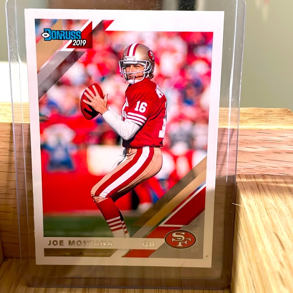 Joe Montana Panini Donruss